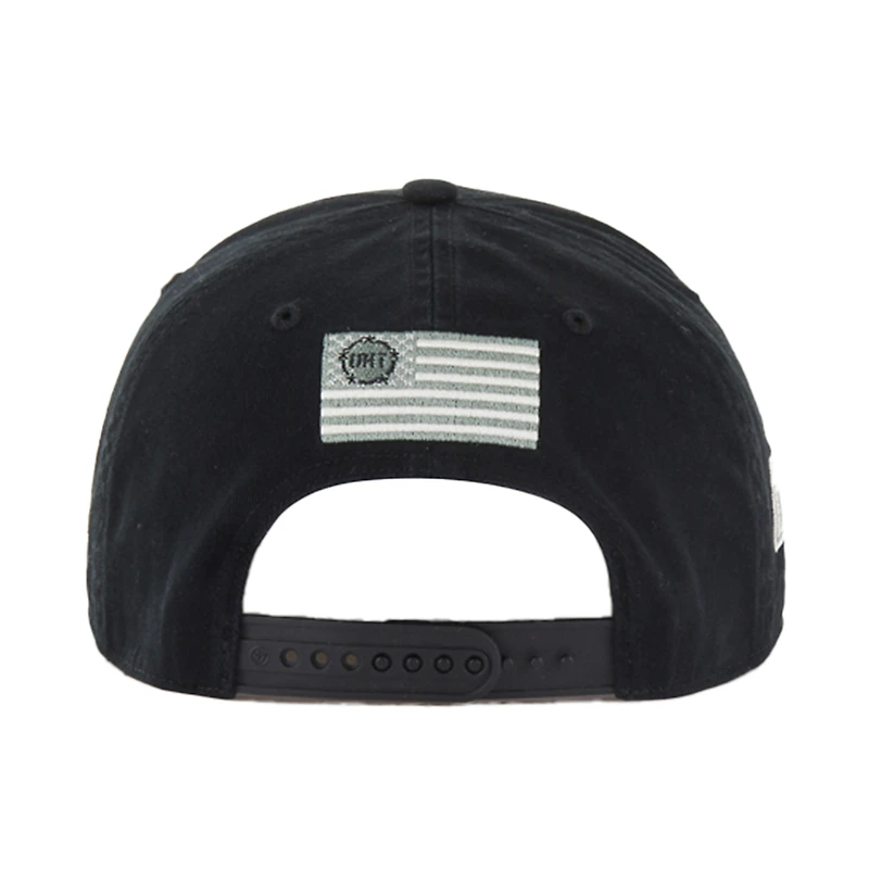 Men's '47 Black Pittsburgh Penguins OHT Military Appreciation Homeland Honor and Defend Hitch Adjustable Hat