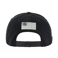 Men's '47 Black Pittsburgh Penguins OHT Military Appreciation Homeland Honor and Defend Hitch Adjustable Hat