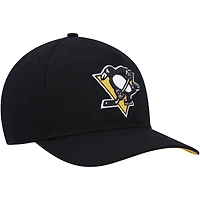 Casquette '47 Black Pittsburgh Penguins Primary Hitch Snapback pour homme