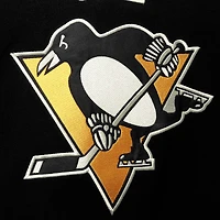 Sweat à capuche lacets Superior '47 Black Pittsburgh Penguins pour hommes