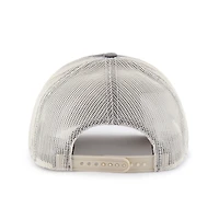 Men's '47 Charcoal Pittsburgh Penguins Canteen Pigment Dyed Patch Trucker Adjustable Hat
