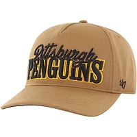 Casquette réglable Barnes Hitch des Penguins de Pittsburgh '47 pour hommes