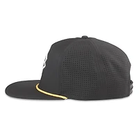 Men's American Needle  Black Pittsburgh Penguins Buxton Pro Tech Adjustable Hat