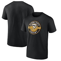 Men's  Black Pittsburgh Penguins Native T-Shirt