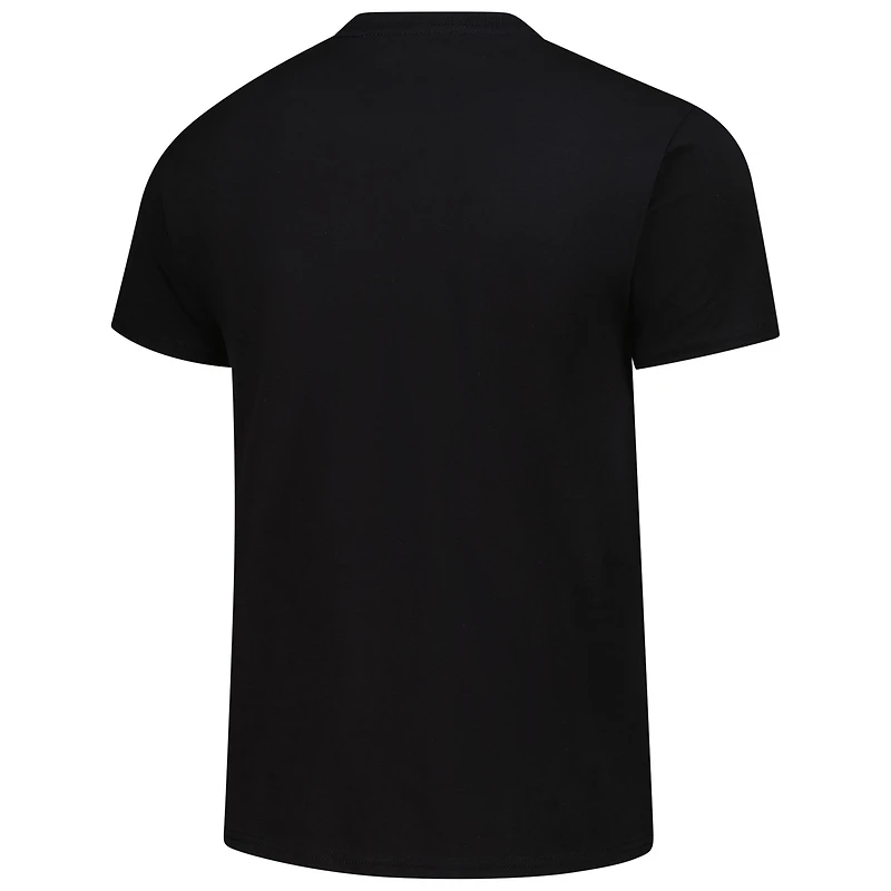 T-shirt noir avec logo principal des Penguins de Pittsburgh pour homme