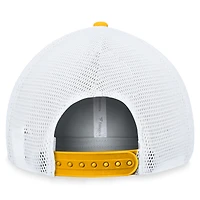 Casquette ajustable fondamentale des Penguins de Pittsburgh Fanatics pour hommes, noir/blanc