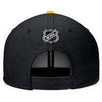 Casquette snapback de repêchage de la LNH 2024 des Penguins de Pittsburgh Fanatics pour hommes, noire