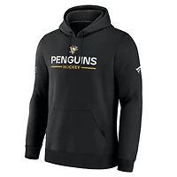 Sweat à capuche Authentic Pro Primary noir pour homme des Penguins de Pittsburgh Fanatics