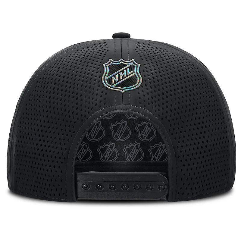 Casquette ajustable authentique Pro Rink des Penguins de Pittsburgh pour homme, noire, Fanatics
