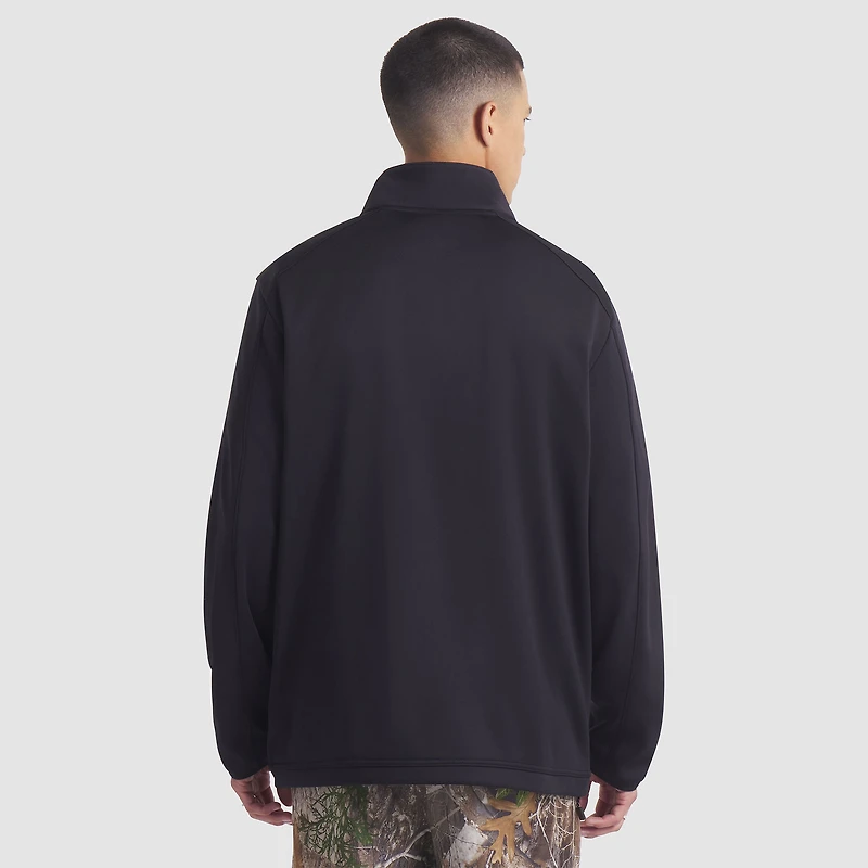 Men's Fanatics Black Pittsburgh Penguins Authentic Pro Rink Full-Zip Jacket