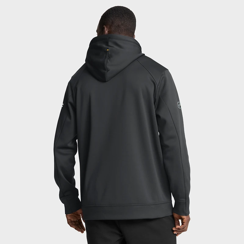 Men's Fanatics Black Pittsburgh Penguins Authentic Pro Rink Hoodie