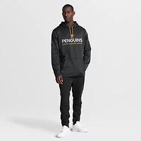 Men's Fanatics Black Pittsburgh Penguins Authentic Pro Rink Hoodie
