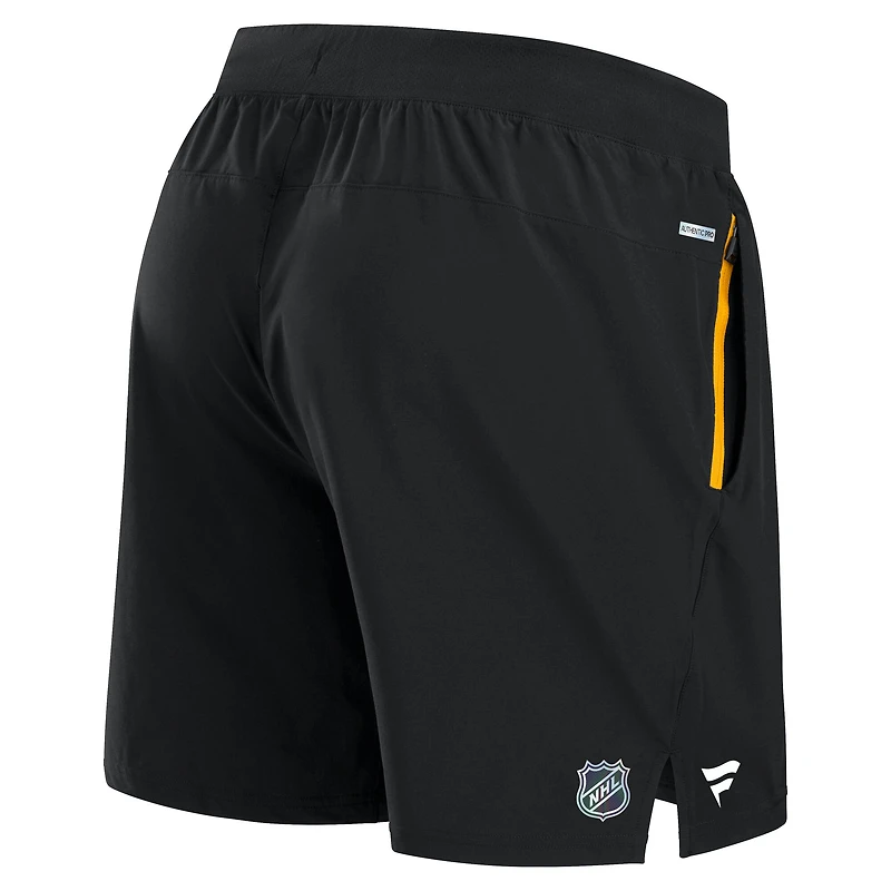 Men's Fanatics Black Pittsburgh Penguins Authentic Pro Rink Performance Shorts