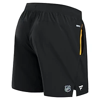 Men's Fanatics Black Pittsburgh Penguins Authentic Pro Rink Performance Shorts