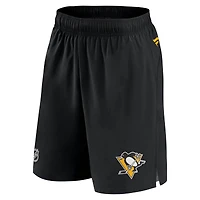 Men's Fanatics Black Pittsburgh Penguins Authentic Pro Rink Shorts