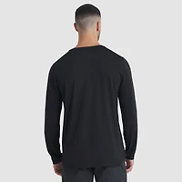 Men's Fanatics Black Pittsburgh Penguins Authentic Pro Rink Tech Long Sleeve T-Shirt