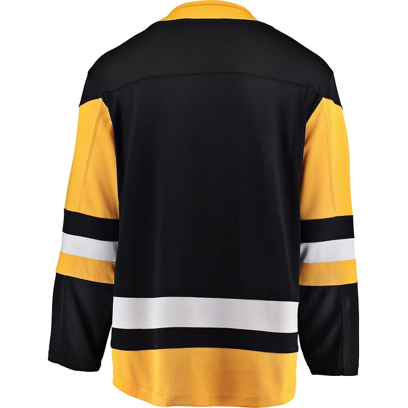 Fanatiques pour hommes de marque Black Pittsburgh Penguins Breakaway - Maillot vierge
