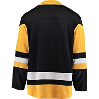 Fanatiques pour hommes de marque Black Pittsburgh Penguins Breakaway - Maillot vierge