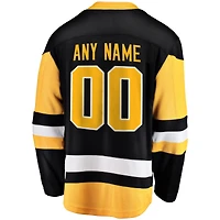 Hommes Fanatics Branded Black Pittsburgh Penguins Breakaway - Maillot personnalisé