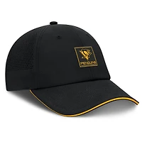 Men's Fanatics Black Pittsburgh Penguins Driver Adjustable Hat