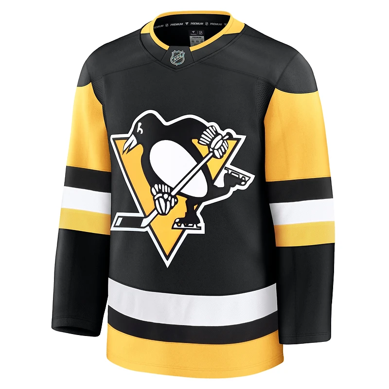 Men's Fanatics Black Pittsburgh Penguins Home Premium Jersey