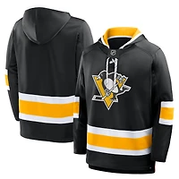 Men's Fanatics Black Pittsburgh Penguins Prime Time Fleece Hoodie