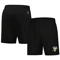 Men's Fanatics  Black Pittsburgh Penguins Tech Training Shorts