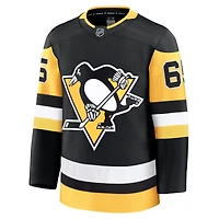 Maillot Premium à domicile noir des Penguins de Pittsburgh Fanatics Erik Karlsson pour hommes