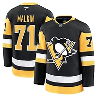 Maillot Premium à domicile noir Evgeni Malkin des Penguins de Pittsburgh pour hommes Fanatics