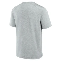 Men's Fanatics Gray Pittsburgh Penguins Front Office Tech T-Shirt