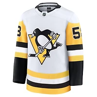 Maillot premium blanc Kris Letang des Penguins de Pittsburgh pour hommes