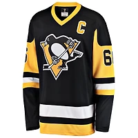 Fanatiques masculins de marque Mario Lemieux Noir Penguins Pittsburgh Premier Breakaway à la retraite - Maillot joueur