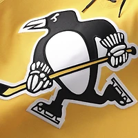 Maillot de joueur alternatif premium Sidney Crosby Gold des Penguins Pittsburgh pour hommes Fanatics