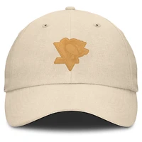Men's Fanatics Tan Pittsburgh Penguins Front Office Canvas Adjustable Hat