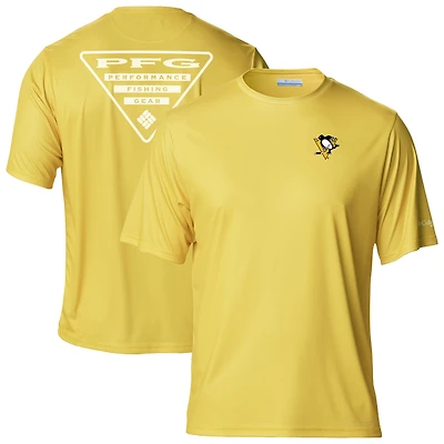 T-shirt homme Pittsburgh Penguins Terminal Tackle Omni-Shade doré