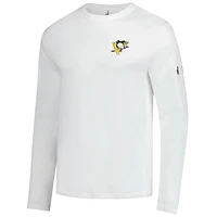 Men's johnnie-O White Pittsburgh Penguins Adam Long Sleeve T-Shirt