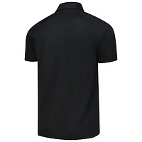 Polo Mason noir Levelwear pour homme des Penguins de Pittsburgh « Hockey Fights Cancer Draft Day »