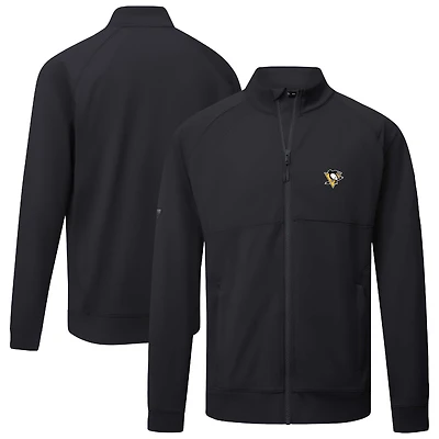 Men's Levelwear  Black Pittsburgh Penguins Insignia Core Full-Zip Jacket