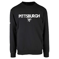 Sweat-shirt à capuche Zane City Capsule pour homme, coloris noir, des Penguins de Pittsburgh