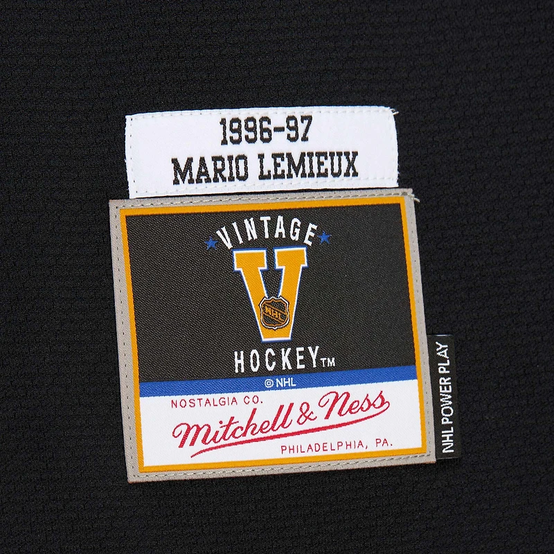 Men's Mario Lemieux Black Pittsburgh Penguins 1996-97 Power Play Jersey