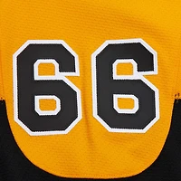Maillot de jeu puissance Mario Lemieux Gold Pittsburgh Penguins 1984-85 pour homme