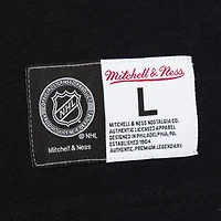 Men's Mitchell & Ness  Black/Gold Pittsburgh Penguins Legendary Slub Raglan Long Sleeve T-Shirt