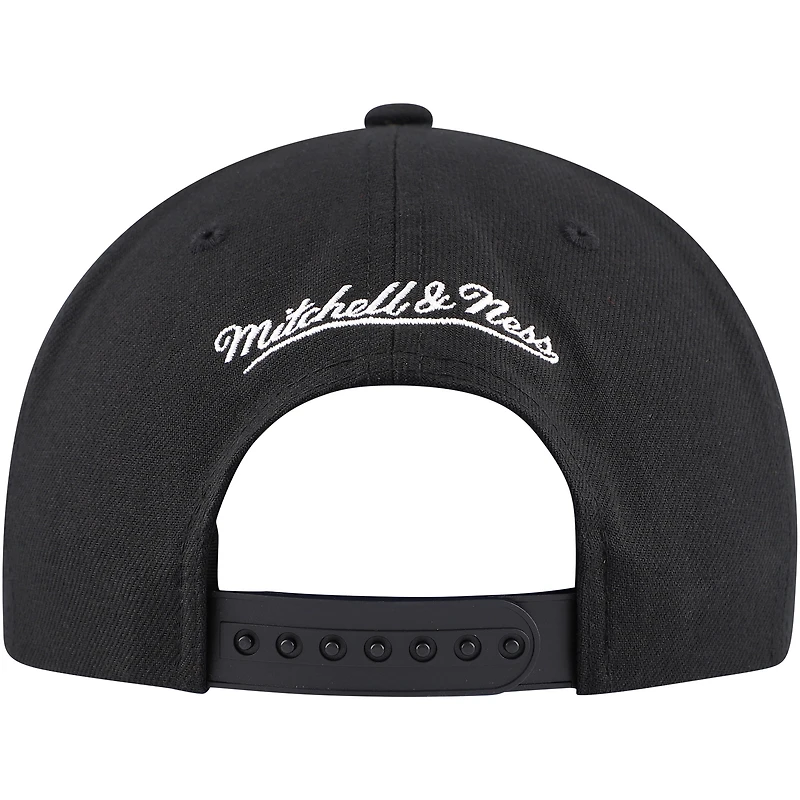 Men's Mitchell & Ness Black Pittsburgh Penguins Core Team Script 2.0 Snapback Hat