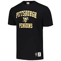 T-shirt flammé légendaire des Penguins de Pittsburgh noir Mitchell & Ness pour hommes