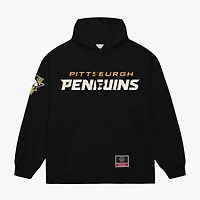 Men's Mitchell & Ness Black Pittsburgh Penguins Team Up Hoodie