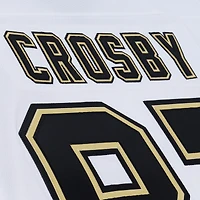 Men's Mitchell & Ness Sidney Crosby White Pittsburgh Penguins 2005 Power Play Jersey