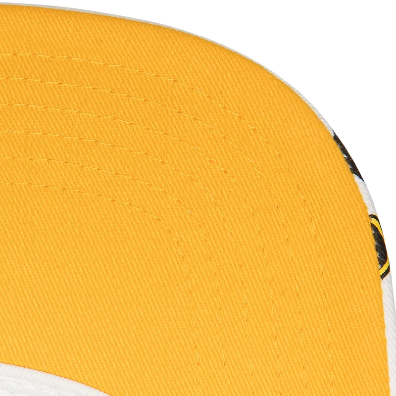 Casquette Snapback Pittsburgh Penguins In Your Face Deadstock blanche Mitchell & Ness pour homme