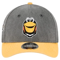 Men's New Era Black/Gold Pittsburgh Penguins Mascot 2-Tone 9FORTY Adjustable Hat