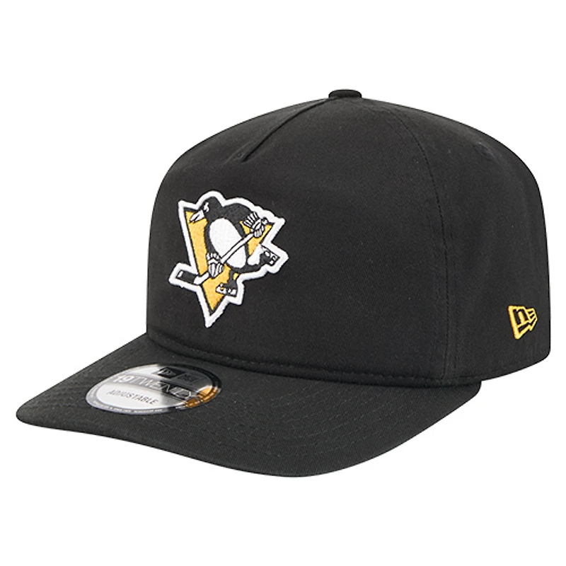 Casquette ajustable 19TWENTY noire New Era pour homme des Penguins de Pittsburgh