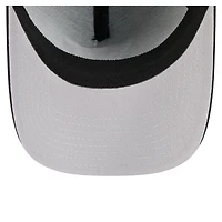 Men's New Era Black Pittsburgh Penguins 39THIRTY A-Frame Perforated Flex Hat